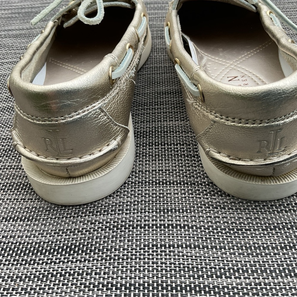 Ralph Lauren Boat Shoes Size 6 - Picture 5 of 8